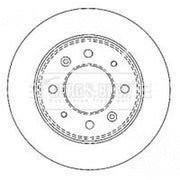 Borg & Beck Rear Brake Discs & Pads fits Kia Cerato I 2004-2009 1.5 1.6 2.0