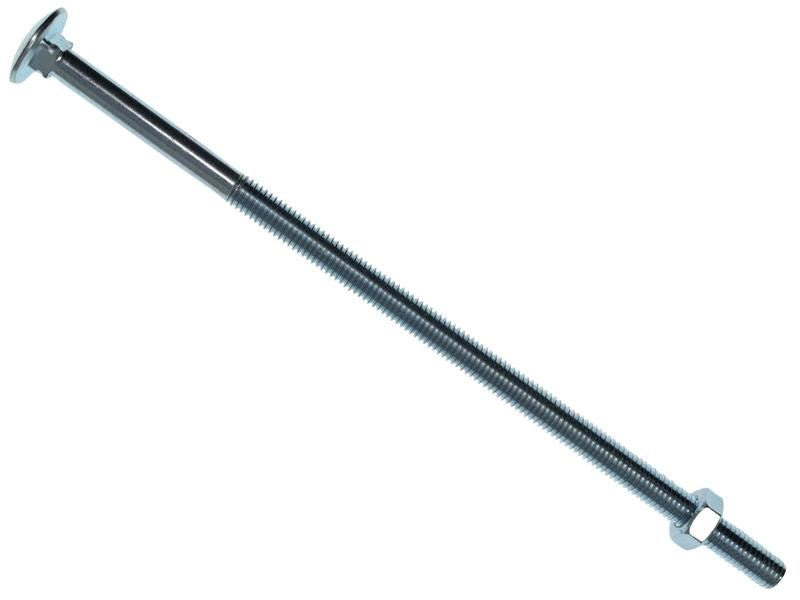 METALMATE Cup Square Hex Bolt & Nut ZP M8 x 200mm Box 10 METALMATE� - NN4 Online