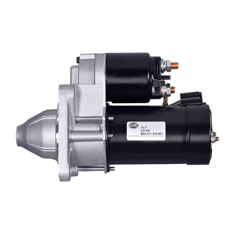 Hella Starter Motor 12V 0.9kW 8 Teeth fits Kia Carens I 2000-2006 1.8