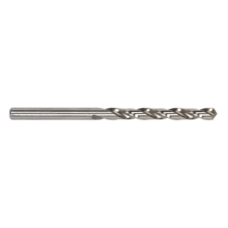 Sealey HSS Fully Ground Drill Bit 6.5mm Pack of 10 DB065FG Sealey  - Dynamic Drive