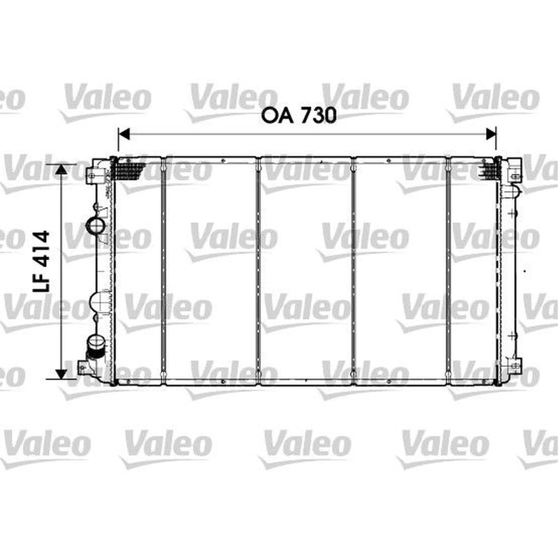 Valeo Engine Radiator 732919