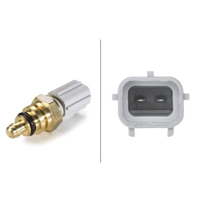 Hella Coolant Temperature Sensor Lower fits Citroën Relay III 2011-2020 2.2