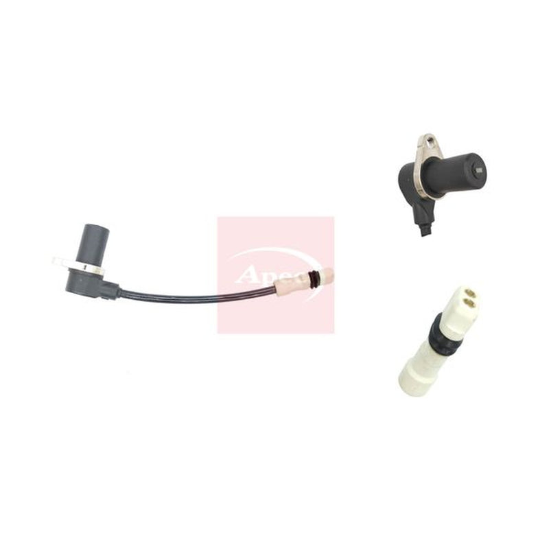Apec ABS Wheel Speed Sensor Rear Left fits Porsche 911 1997-2005 3.4 3.6