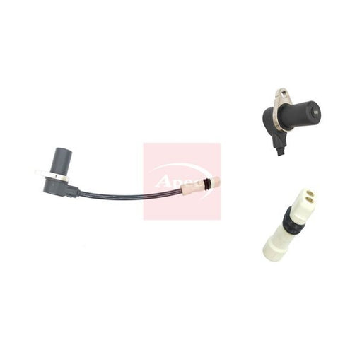 Apec ABS Wheel Speed Sensor Rear Left fits Porsche 911 1997-2005 3.4 3.6