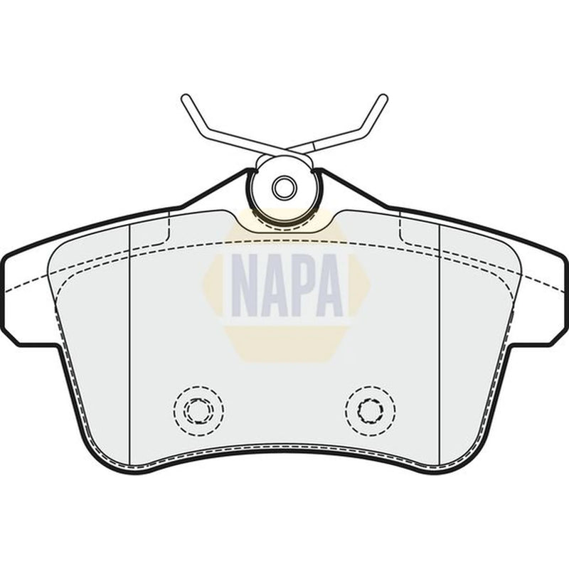 NAPA Rear Brake Pad Set NBP1065