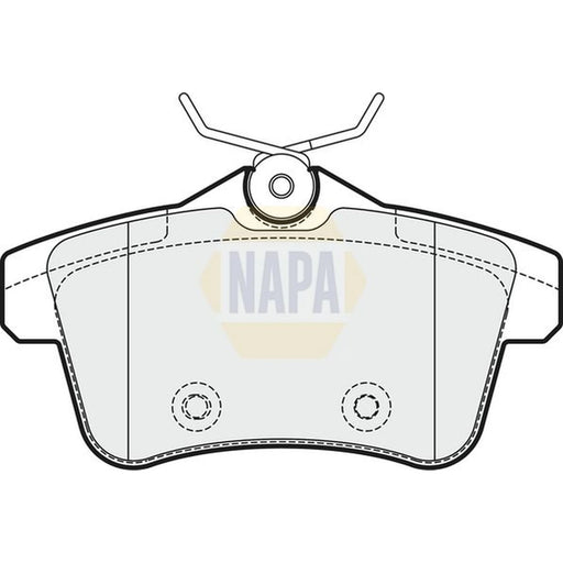 NAPA Rear Brake Pad Set NBP1065