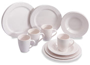 Quest 16 Piece Camping Dinner set whistful white Quest - Dynamic Drive