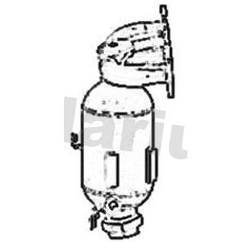 Klarius Catalyst Type Approved fits Dacia Dokker 2012-2015 1.6