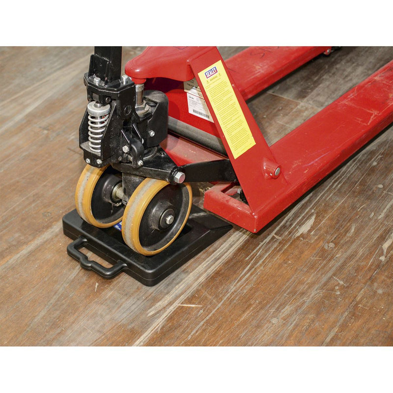 Sealey Pallet Truck Stop / Hold PTS1 Secure Transporting Pump Truck Sealey  - Dynamic Drive