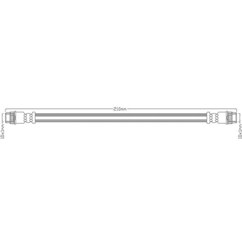 Juratek Brake Hydraulic Hose Line inner JBH1091