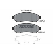 Textar Front Brake Pad Set 2422701