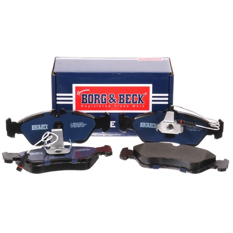 Borg & Beck Front & Rear Brake Discs & Pads fits Puch G-Modell 1991-1993