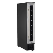 Baridi Extra-Slim 7 Bottle Wine Fridge & Cooler 15cm - Stainless Steel Baridi - Dynamic Drive