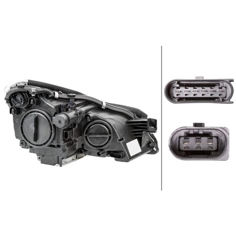 Hella Headlight Headlamp PY21W Left fits Mercedes-Benz Cls 2004-2010