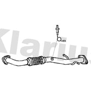 Klarius Exhaust Pipe OD fits Chevrolet Cruze 2011-2015 1.6 1.8