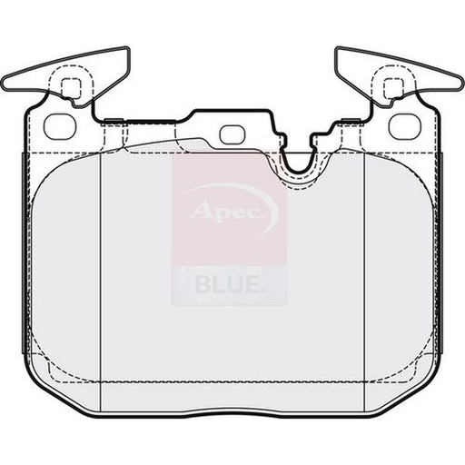 Apec Front Vented & Rear Vented Brake Discs & Pads fits BMW 4 2013-2016
