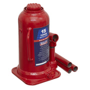 Sealey Bottle Jack 15 Tonne SJ15 Sealey - Dynamic Drive
