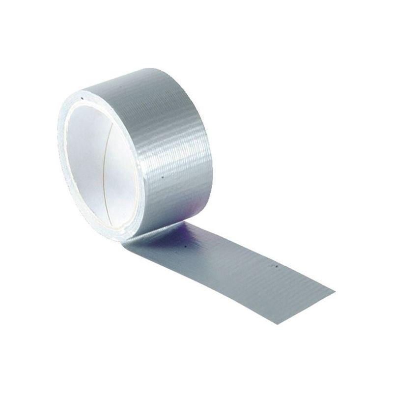 Faithfull Power Stik Waterproof Tape 50mm x 10m Silver Faithfull - NN4 Online