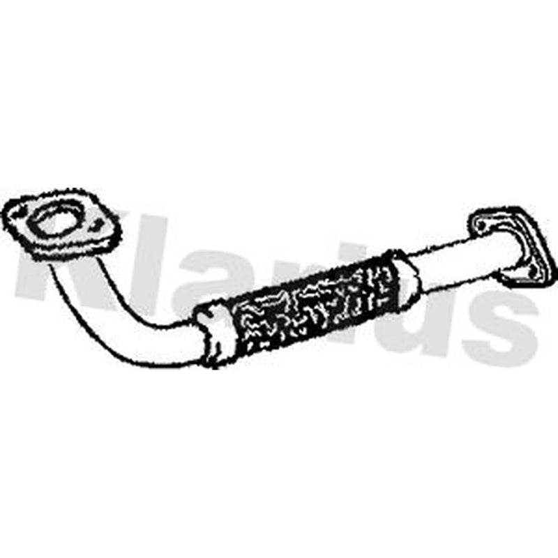 Klarius Exhaust Pipe OD fits Ford Mondeo 2000-2007 2.0 2.2