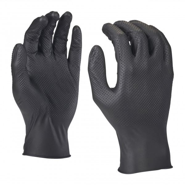 Milwaukee Nitrile Disposable Gloves Grip - 10/Xl - 50 Pc - image 1