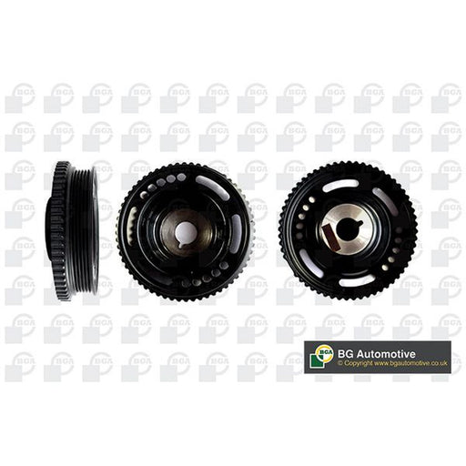 BGA Crank Shaft Belt Pulley fits Opel Astra G 1998-2005 1.6