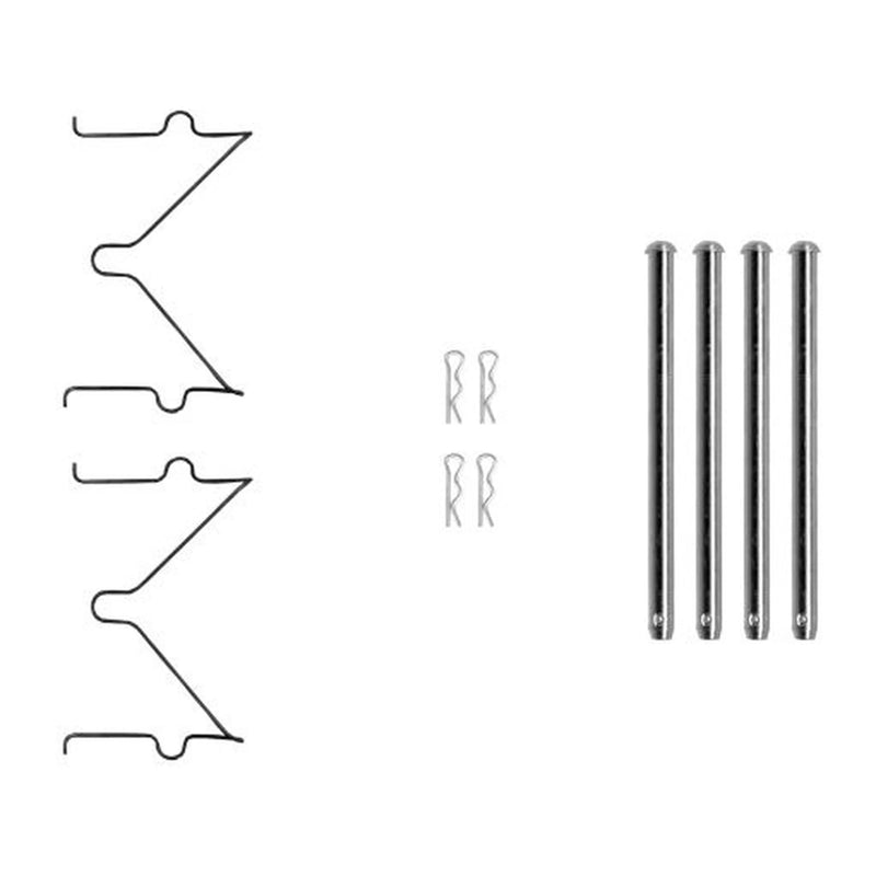 Mintex Brake Pad Accessory Fitting Kit Front fits Toyota Land Cruiser Prado