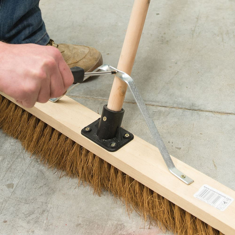 Silverline Broom Stiff Bassine 300mm (12") Silverline - Dynamic Drive