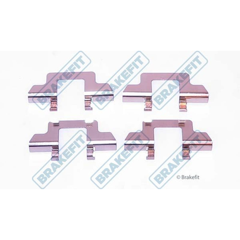 Apec Brake Pad Accessory Fitting Kit Front fits Citroën C2 2003-2012 1.1 1.4