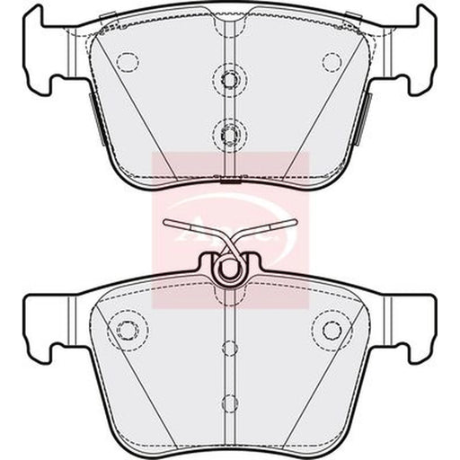 Apec Rear Brake Pad Set PAD1934