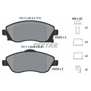 Textar Front Brake Pad Set 2322501
