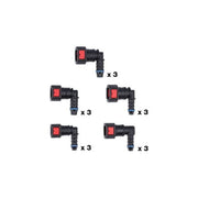 Connect Assorted 90 Angled AdBlue Quick Connectors 15pc 34228 Tool Connection - Dynamic Drive