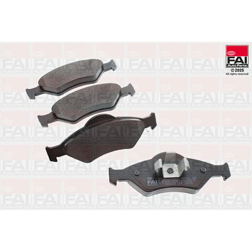 FAI Front Brake Pad Set fits Ford Courier Box Body/Mpv 1996-2003 1.3