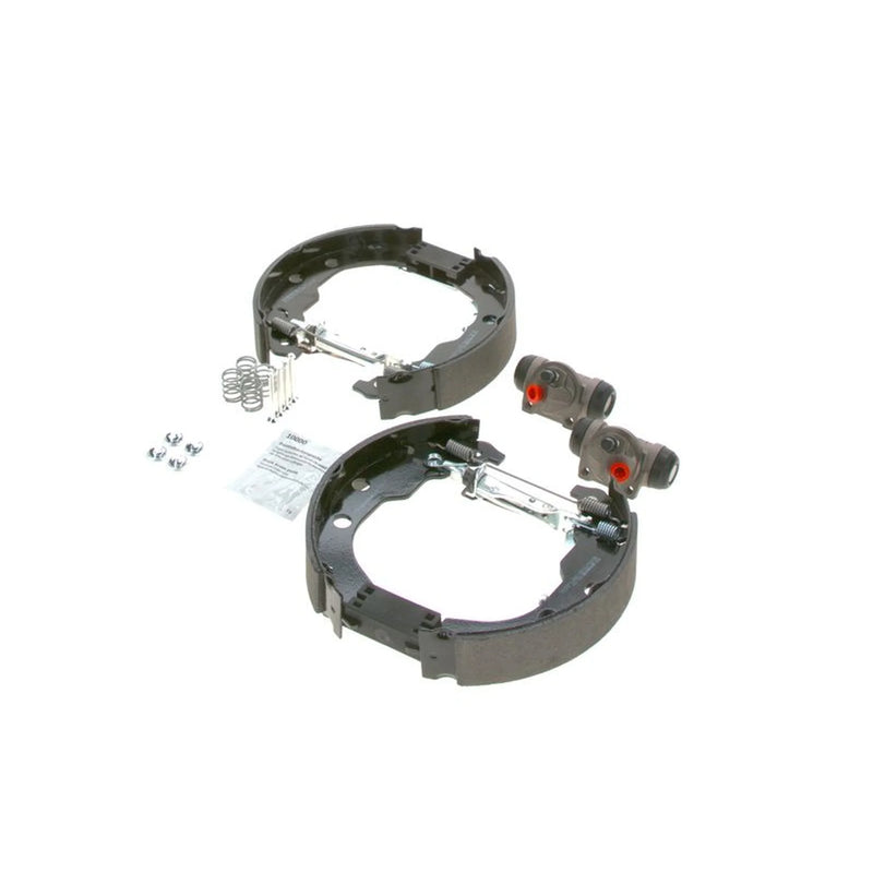 Bosch Brake Shoe Set Axle Kit fits Peugeot 406 1995-2004 1.6 1.8 1.9