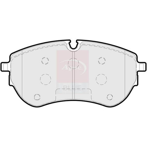 Apec Front Brake Pad Set fits VW Amarok 2016-2022 3.0