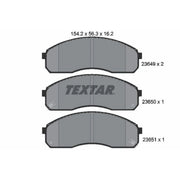 Textar Front Brake Pad Set 2364901