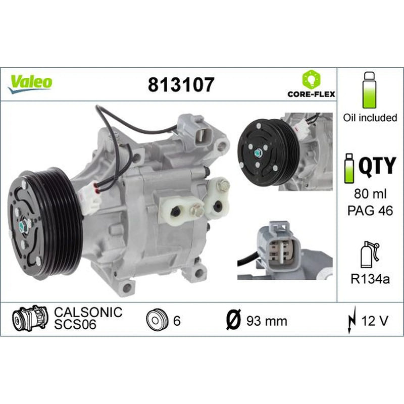 Valeo Air Conditioning Compressor 813107