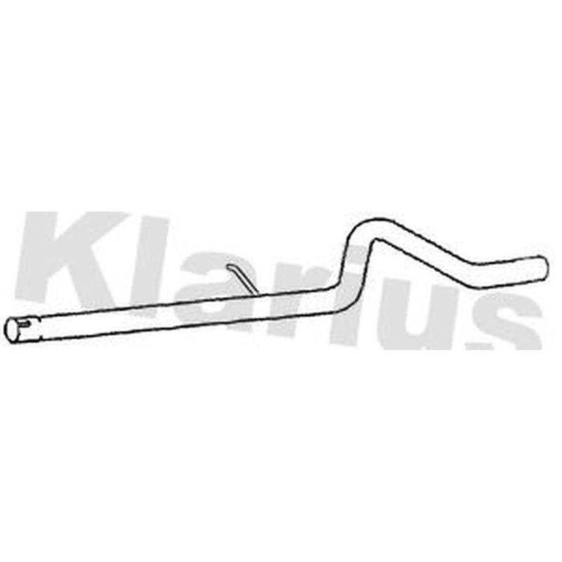 Klarius Exhaust Pipe OD fits Ford Transit 2011-2014 2.2