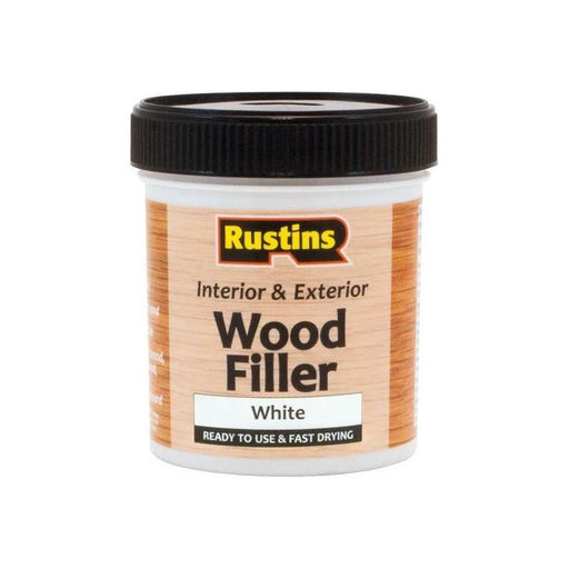 Rustins Acrylic Wood Filler White 250ml Rustins - NN4 Online