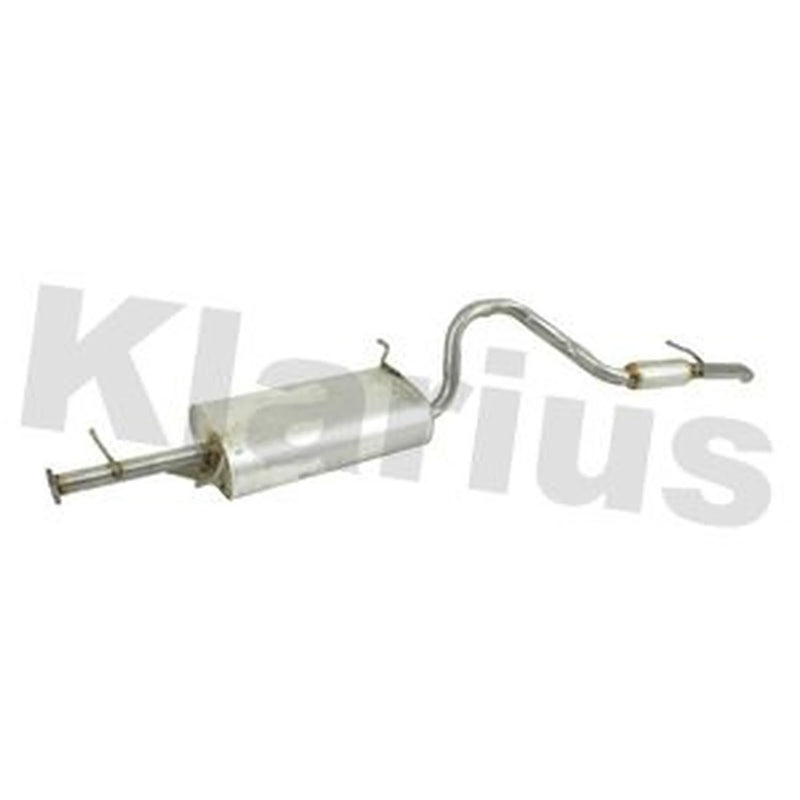 Klarius Box With Tail Pipe Rear fits Suzuki Grand Vitara I 1998-2003 2.0 2.5