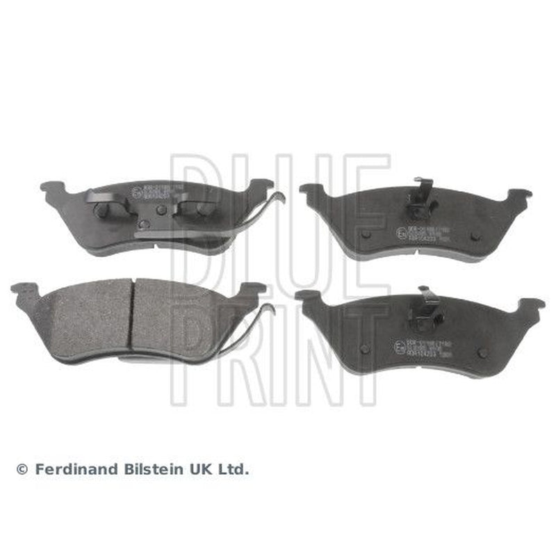 Blue Print Rear Brake Solid Discs & Pads fits Chrysler Voyager 2000-2008