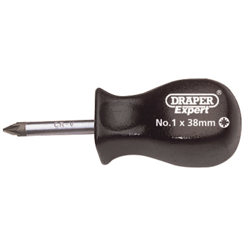 Draper PZ Type Mechanic's Screwdriver, No.1 x 38mm 19542 Draper - Dynamic Drive