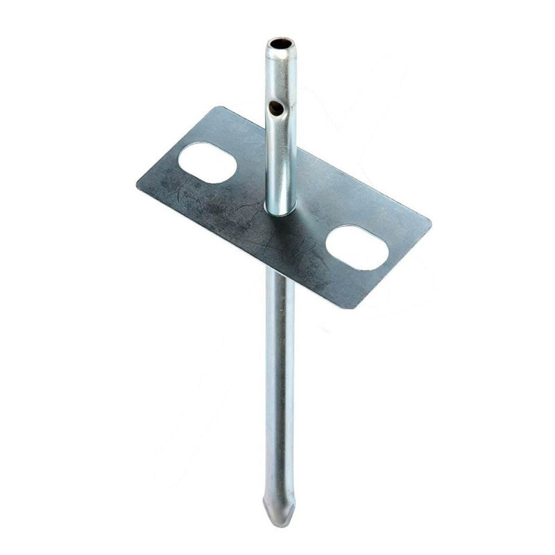 Bo-Camp Windbreak Peg with Plate 30cm 4 Pieces
