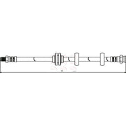 Apec Brake Hydraulic Hose Line Front fits Alfa Romeo 147 2001-2010 1.6 1.9 2.0