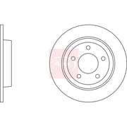 Apec Front Vented & Rear Vented Brake Discs & Pads fits Mazda 5 2005-2010 1.8