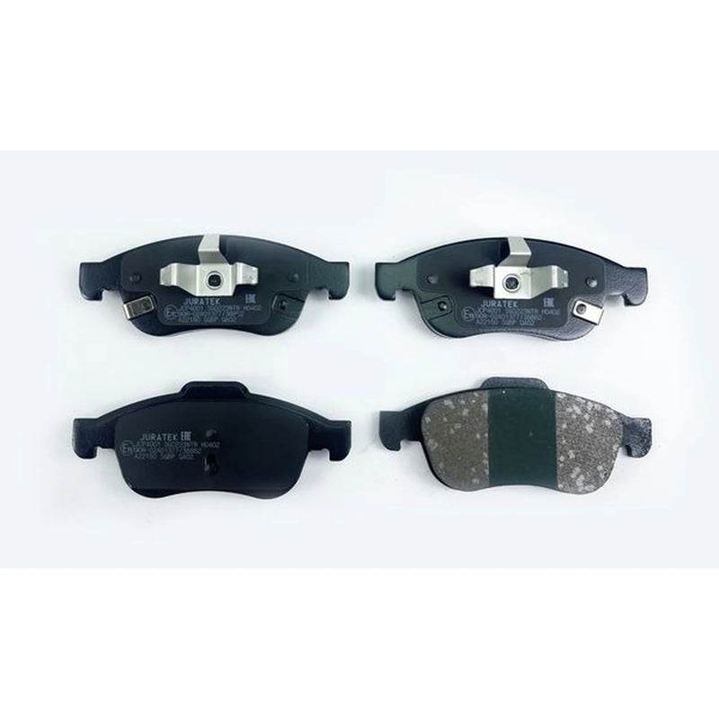 Juratek Front Brake Pad Set fits Fiat 500X 2014 on 1.3 1.4 1.6