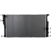 Mahle Engine Radiator fits BMW 3 2012-2015