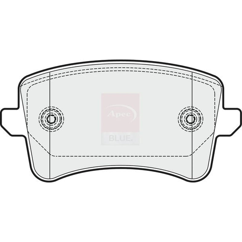 Apec Rear Brake Pad Set PD3310