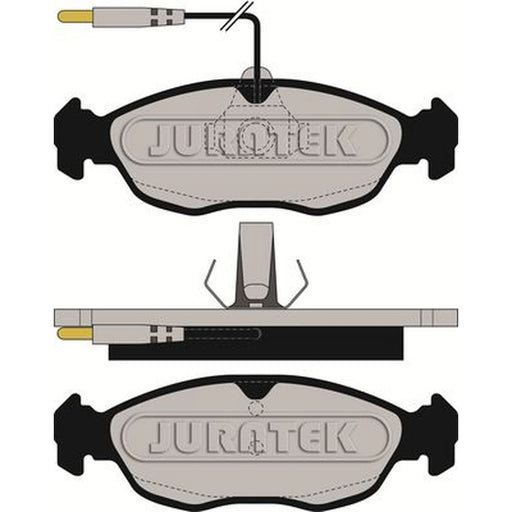Juratek Front Brake Pad Set fits Citroën Saxo 1996-2004 1.1 1.4 1.5 1.6