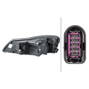 Hella Headlight Headlamp W5W Right fits Skoda Octavia II 2004-2013