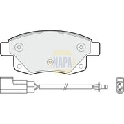 NAPA Rear Brake Pad Set fits Ford Transit 2006-2014 2.2 2.4 3.2